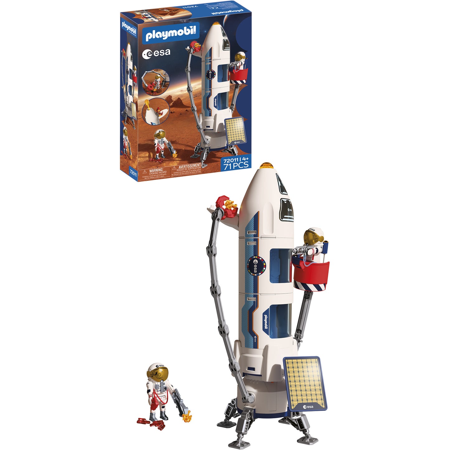 72011 ESA: Mars-Forschungsrakete, Konstruktionsspielzeug