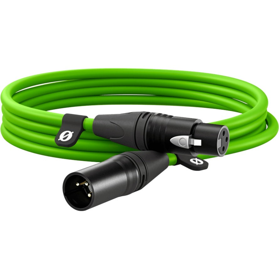 Rode Microphones Kabel XLR3M-G green (hellgrün, 3 Meter)