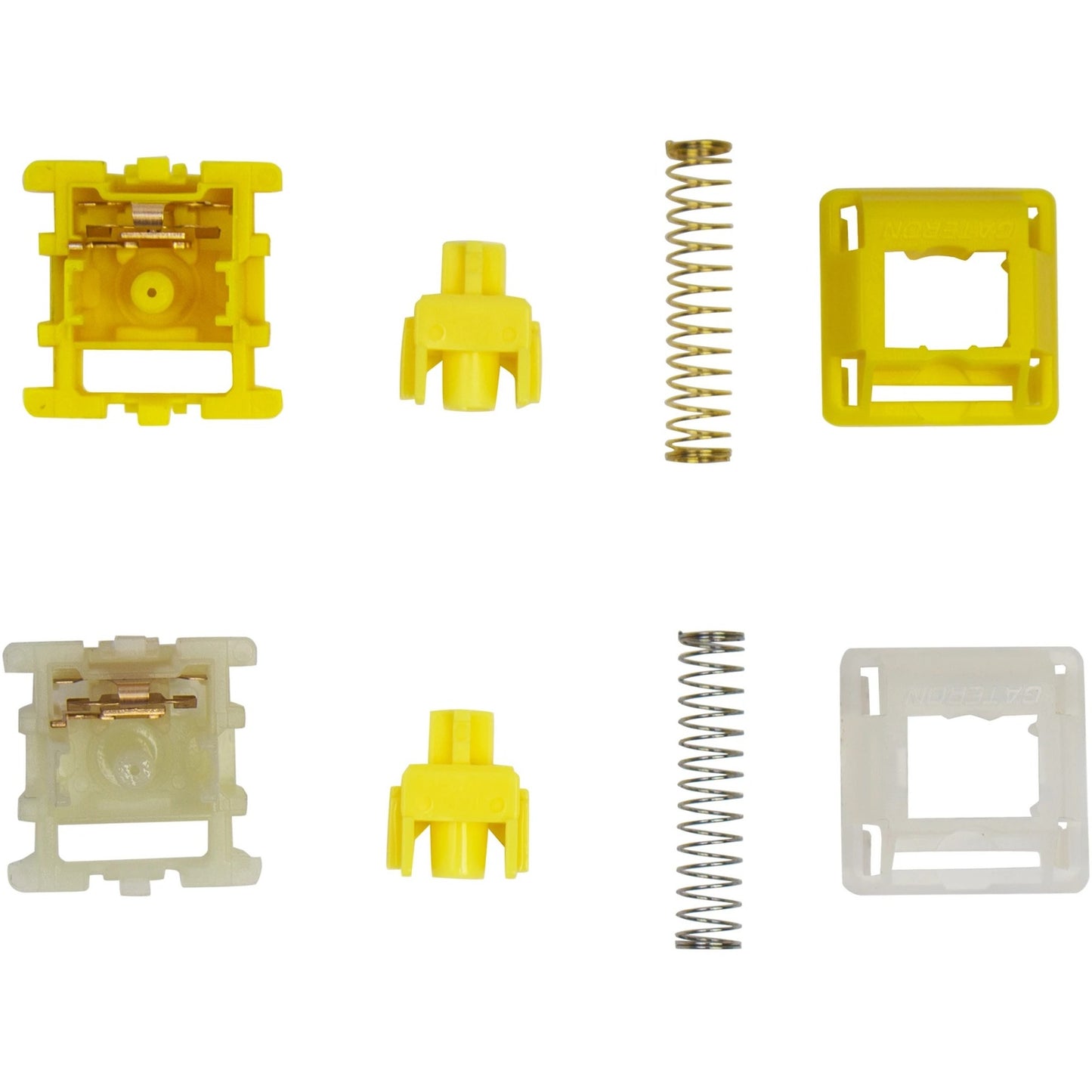 Keychron Gateron Cap V2 Golden-Yellow Switch-Set (gelb, 110 Stück)