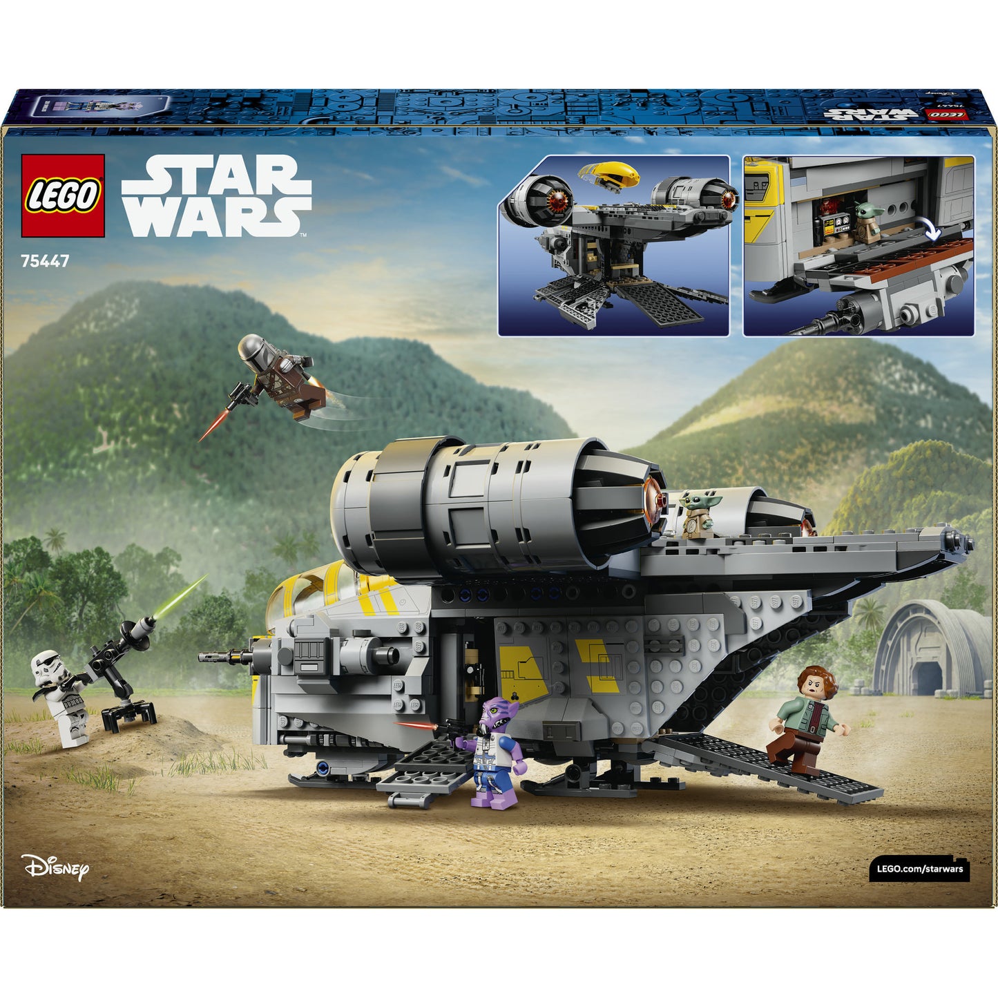 75447 Star Wars Razor Crest, Konstruktionsspielzeug