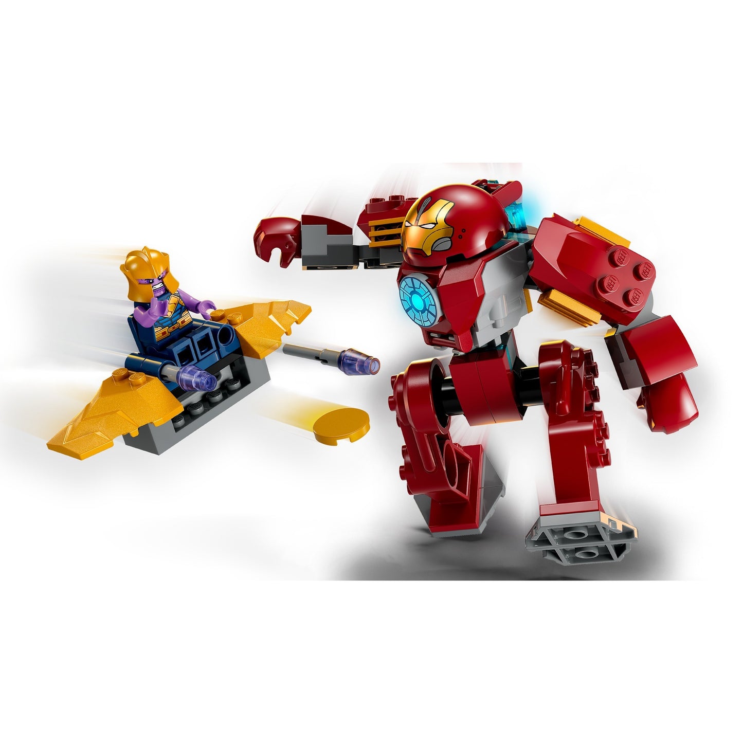 LEGO 76263 Marvel Super Heroes Iron Man Hulkbuster vs. Thanos, Konstruktionsspielzeug