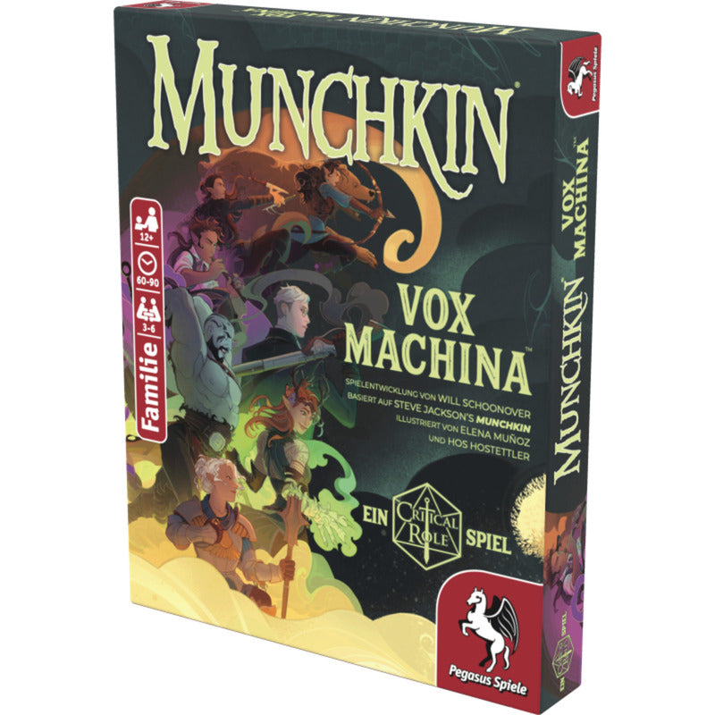 Munchkin Vox Machina, Kartenspiel