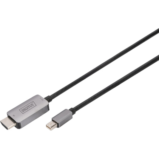 Digitus Adapterkabel mini DisplayPort > HDMI 8K (schwarz, 1 Meter)