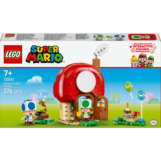 72041 Super Mario Party beim Toad-Haus, Konstruktionsspielzeug