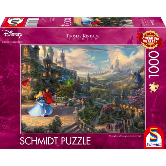 Schmidt Spiele Thomas Kinkade Studios: Sleeping Beauty Dancing in the Enchanted Light (Disney Dreams Collections)