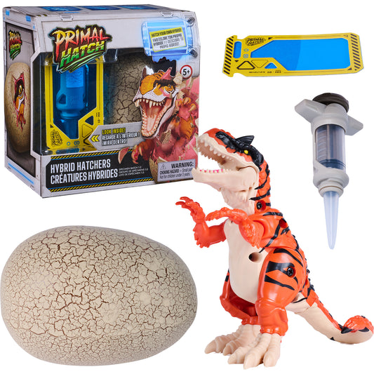 Primal Hatch Hybrid Dinos - Dino Actionfigur im Ei, Spielfigur