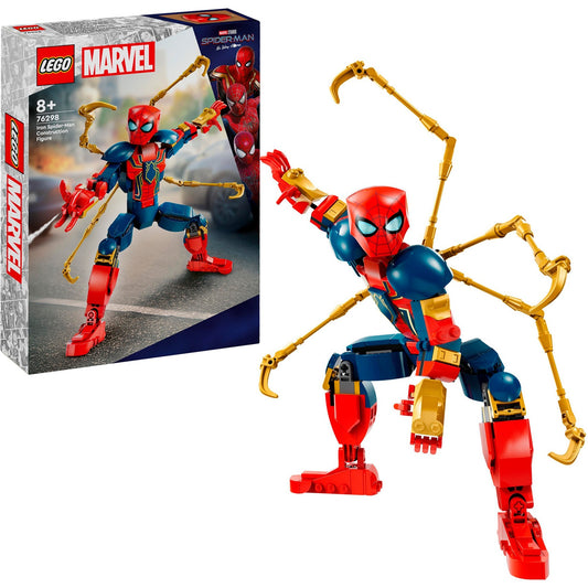 LEGO 76298 Marvel Iron Spider-Man Baufigur, Konstruktionsspielzeug