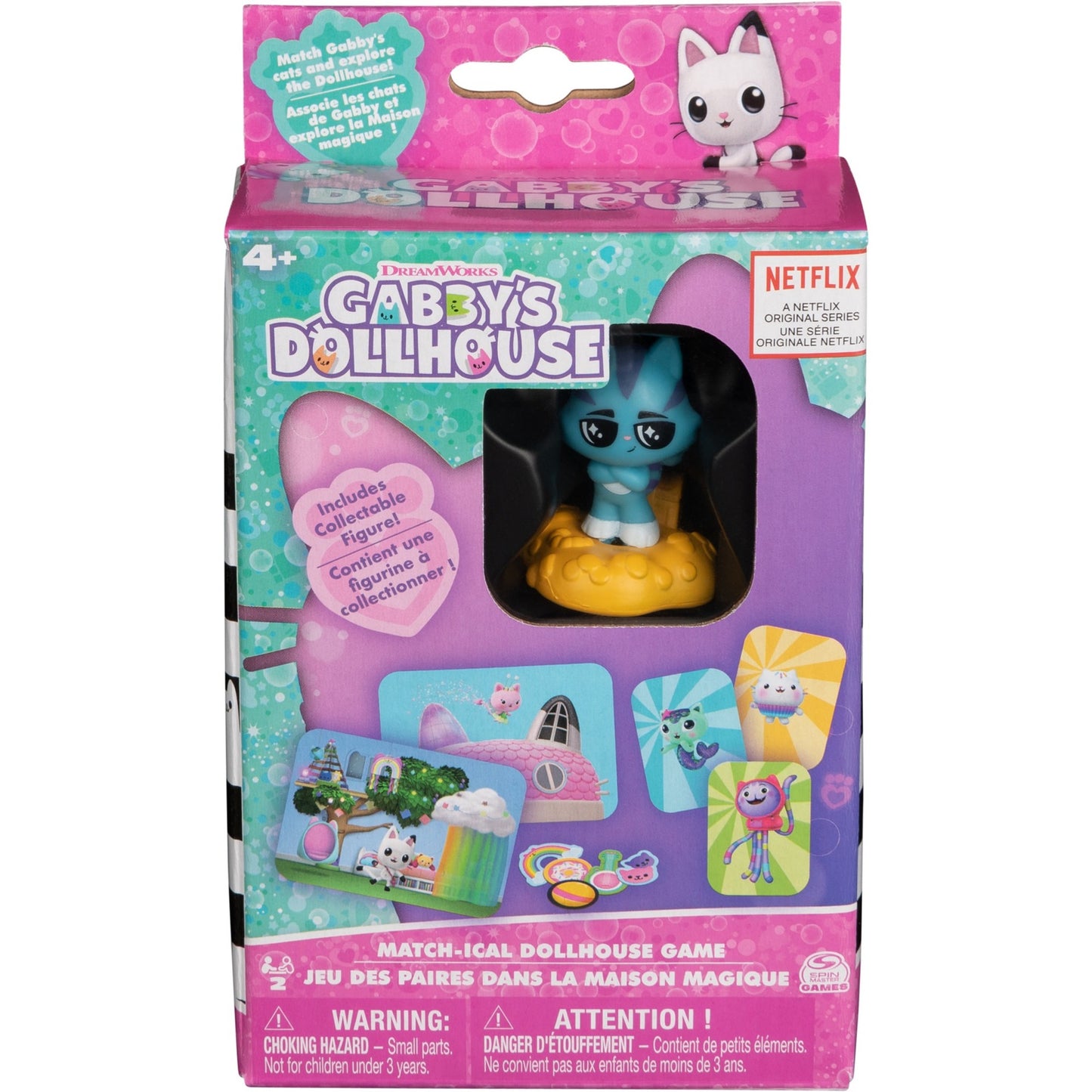 Spin Master Gabby's Dollhouse Match-ical Kartenspiel