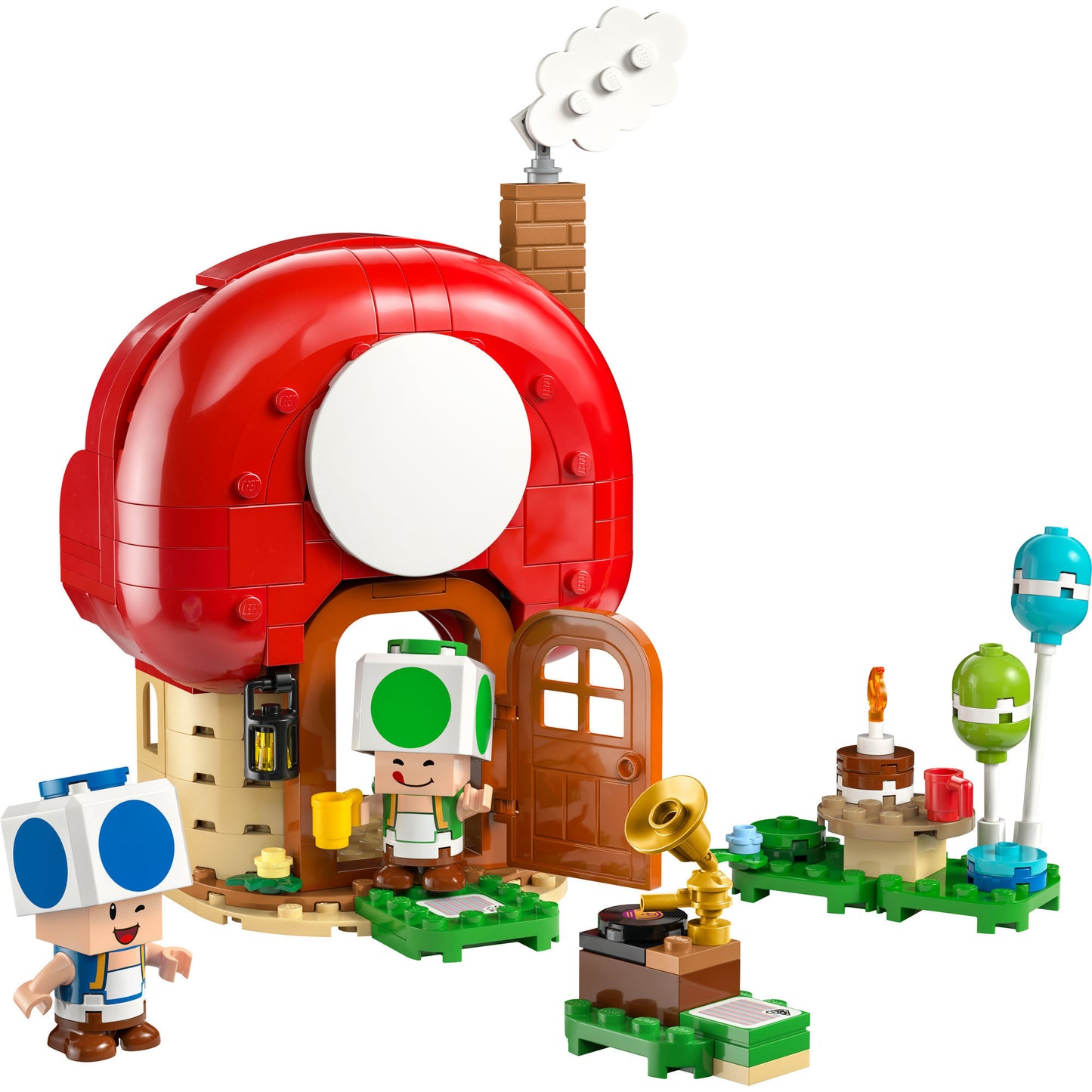 72041 Super Mario Party beim Toad-Haus, Konstruktionsspielzeug