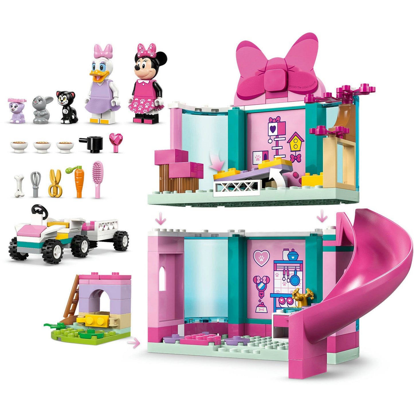 43274 Disney Classic Minnies Tierhotel, Konstruktionsspielzeug