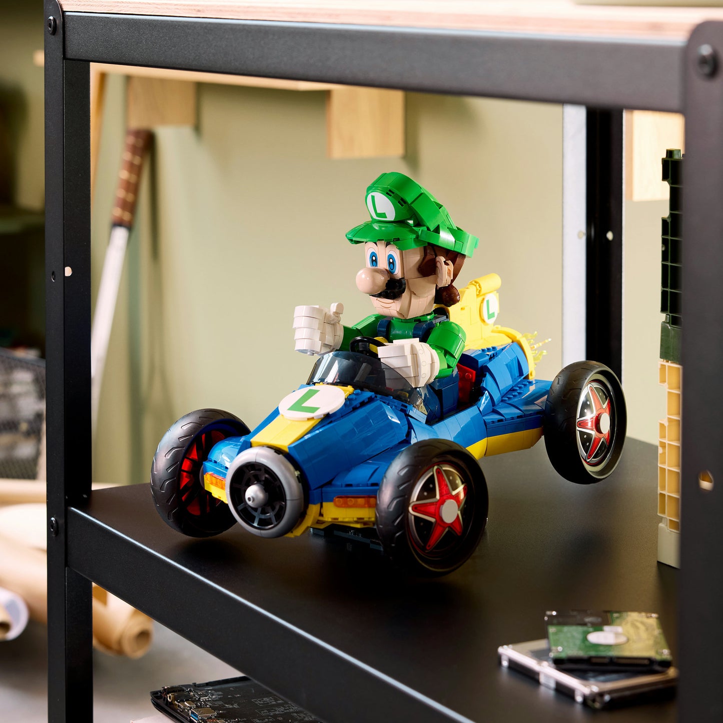 72050 Super Mario Mario Kart: Luigi & Turboflitzer, Konstruktionsspielzeug
