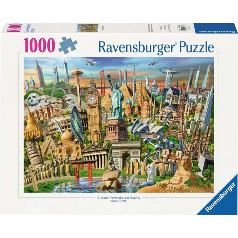 Ravensburger Puzzle Sehenswürdigkeiten weltweit (1000 Teile)