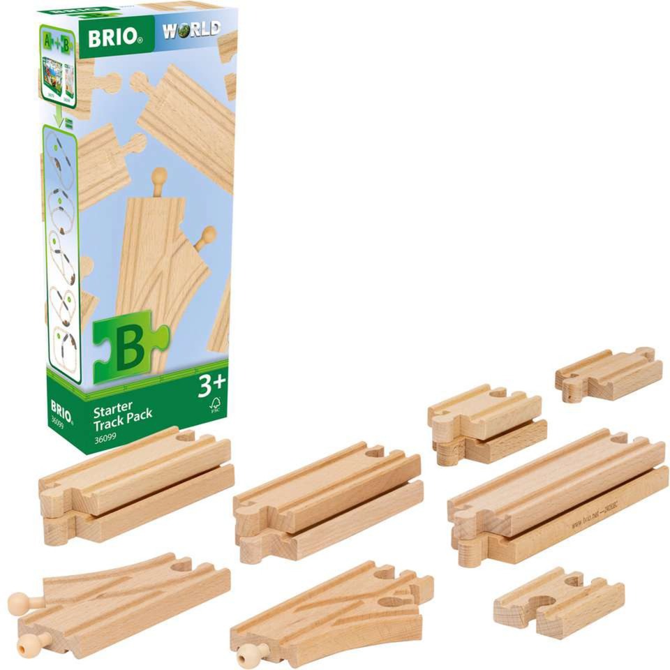 BRIO World Schienen Starter Sortiment B, Bahn