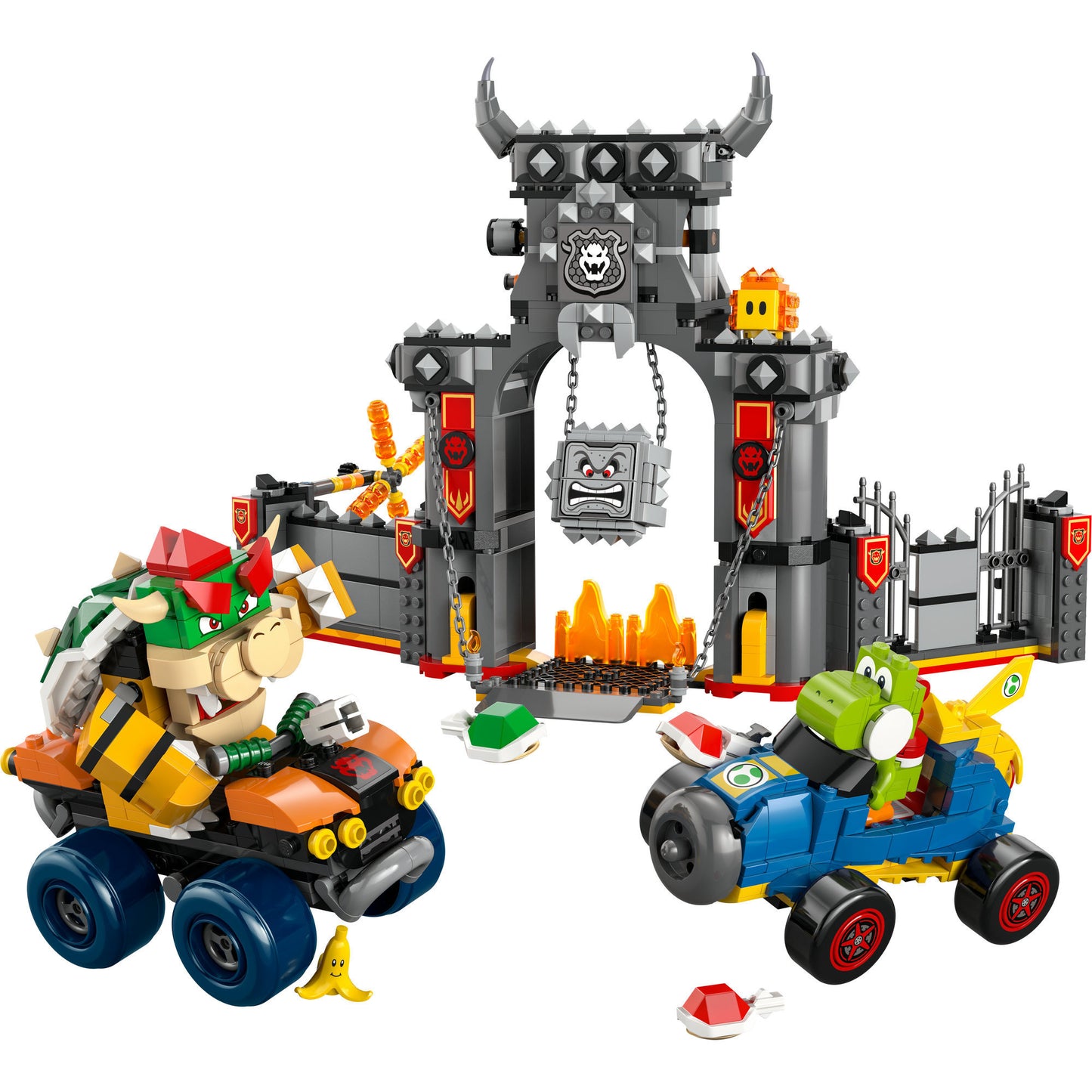 72039 Super Mario  - Mario Kart: Bowsers Festung, Konstruktionsspielzeug