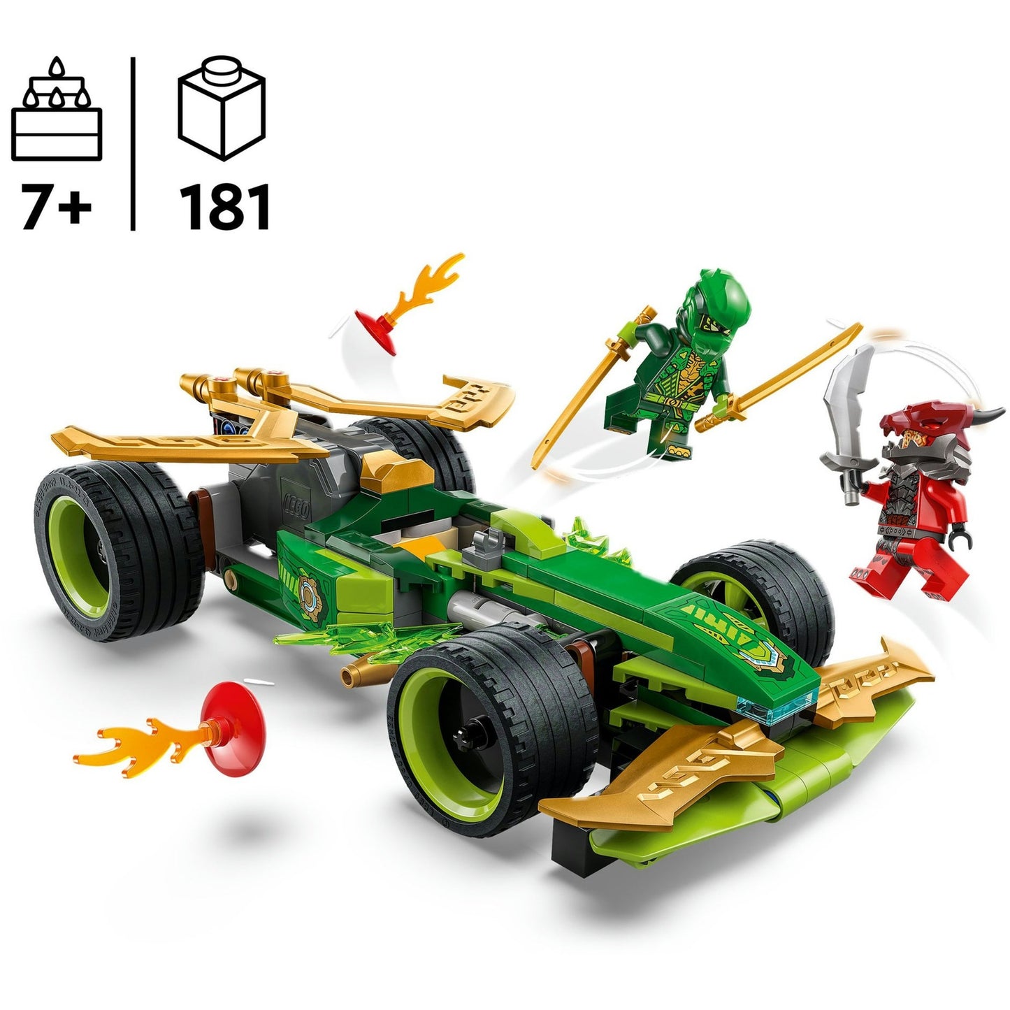 71828 Ninjago Lloyds Actionflitzer, Konstruktionsspielzeug