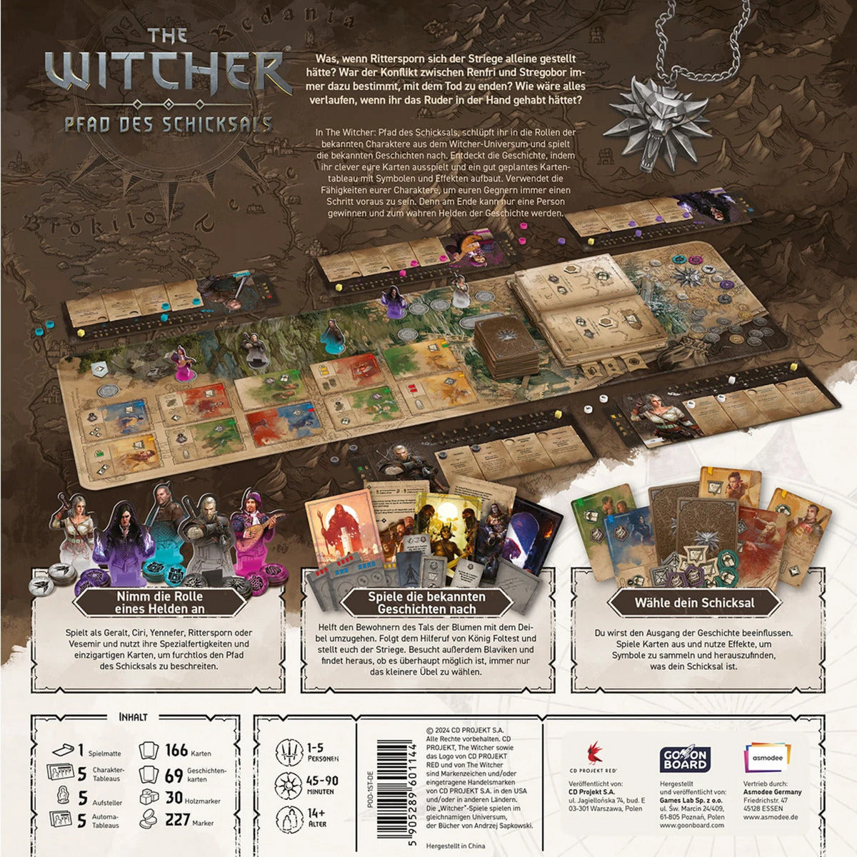 The Witcher: Pfad des Schicksals, Brettspiel