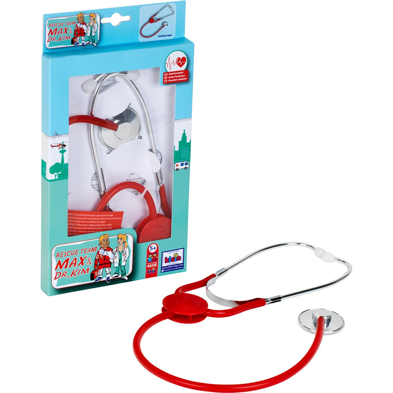 Theo Klein Stethoskop, Metall