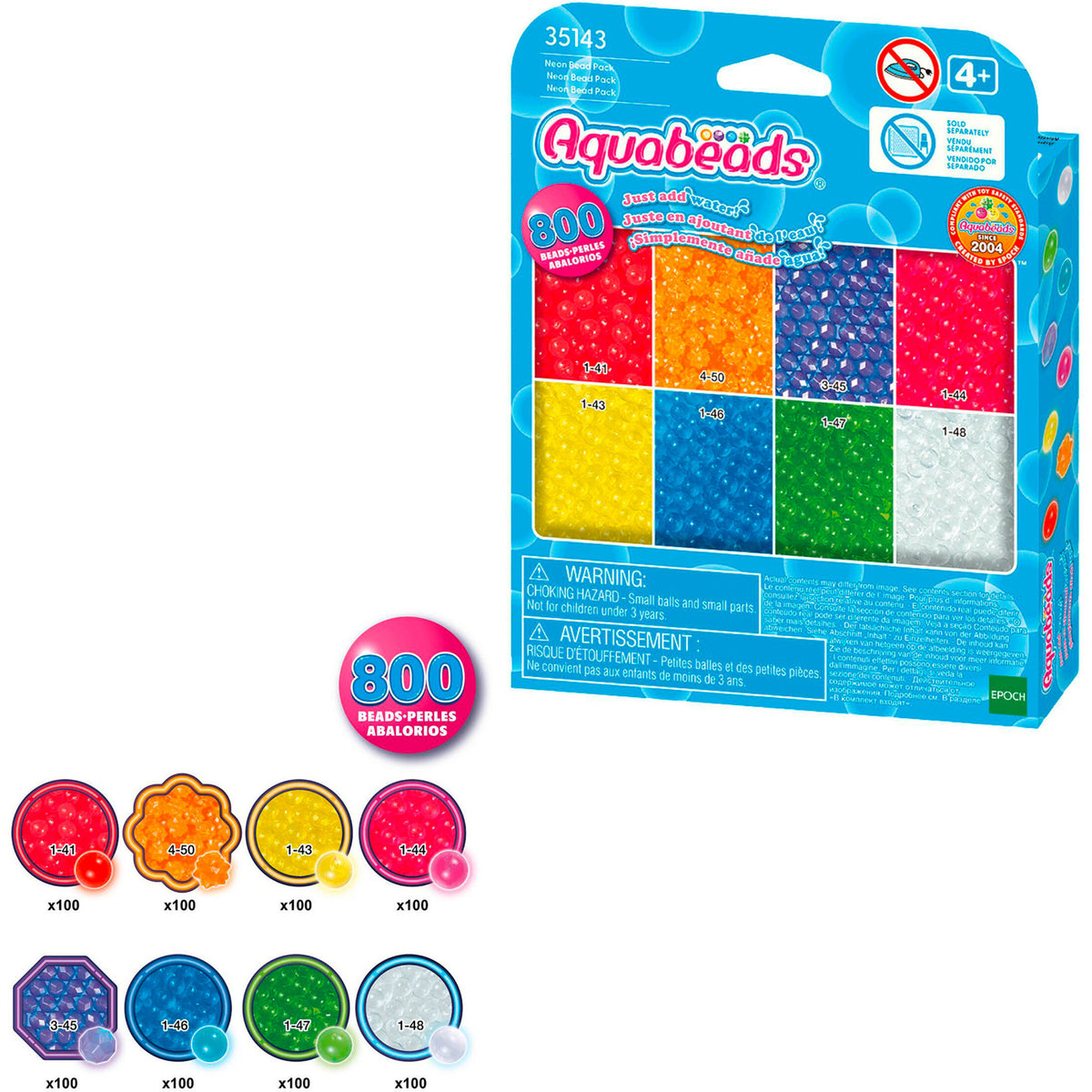 Aquabeads - Neon Perlen, Basteln