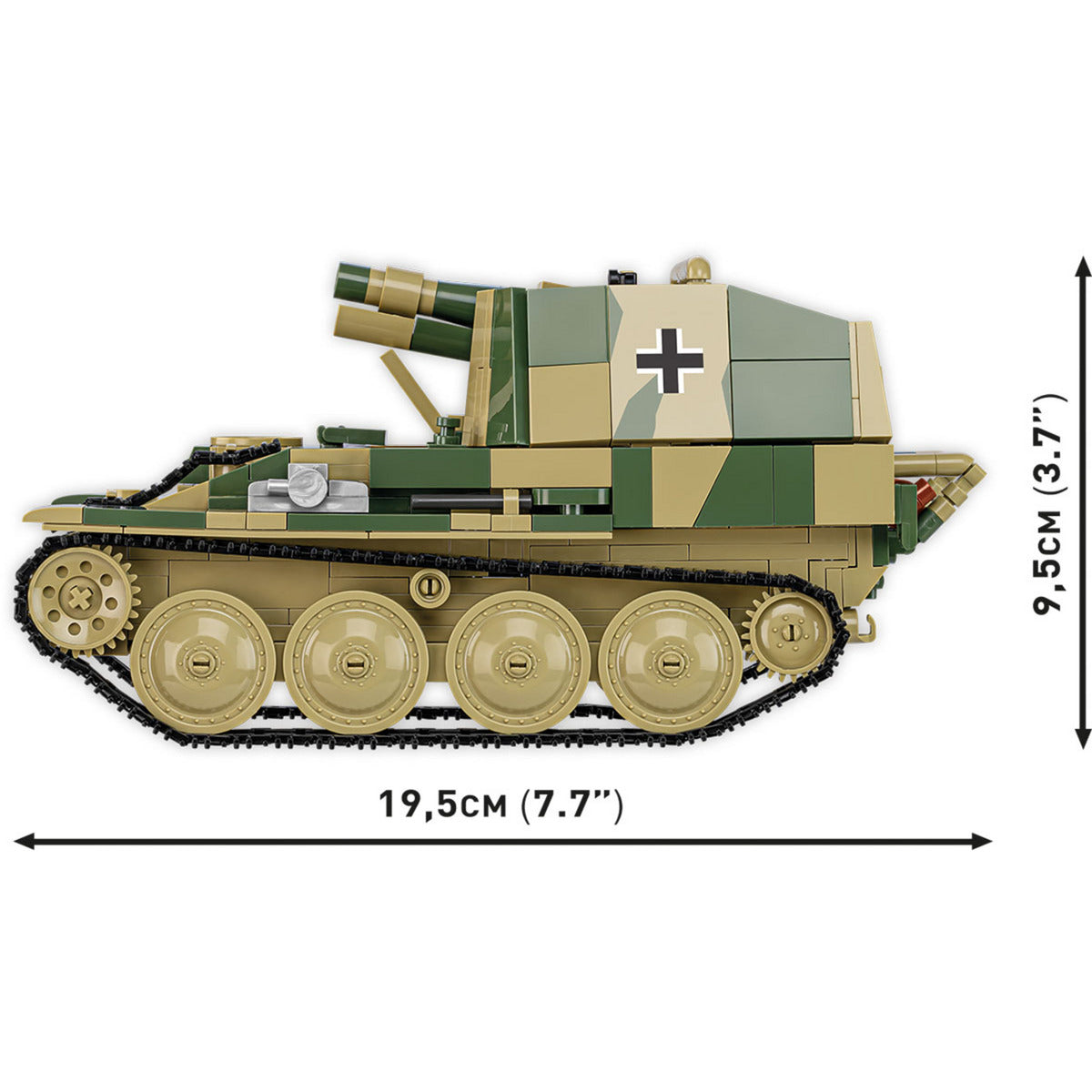 Sd.Kfz. 138/1 Grille Ausf. M, Konstruktionsspielzeug