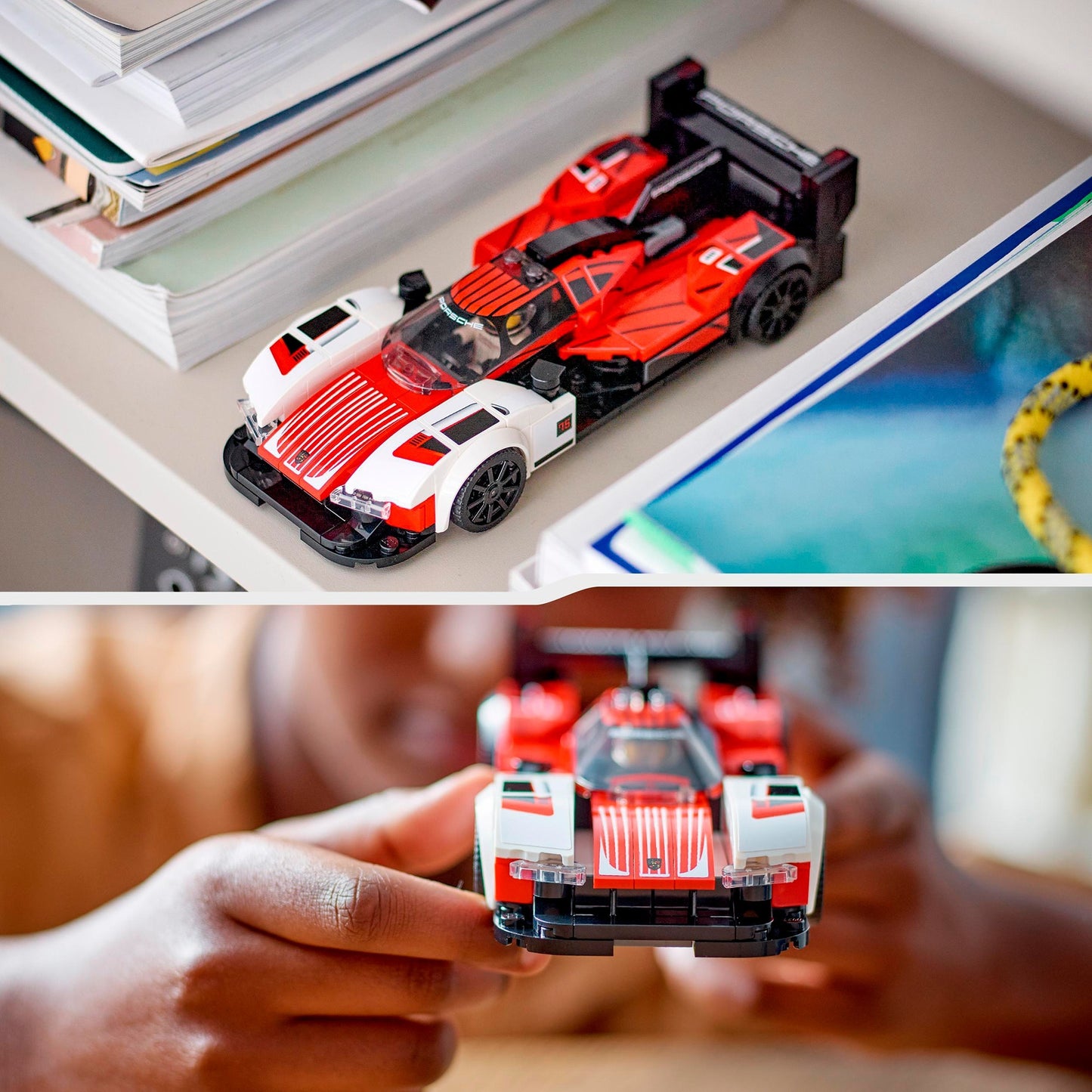 LEGO 76916 Speed Champions Porsche 963, Konstruktionsspielzeug