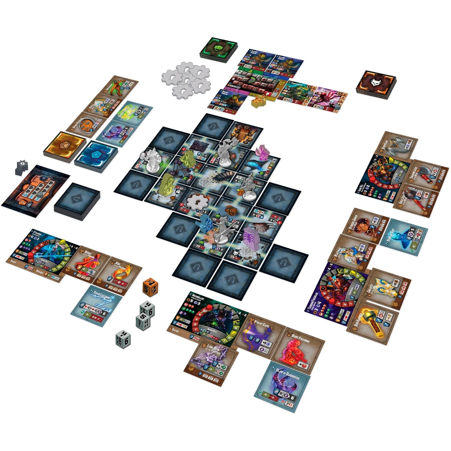 Asmodee Tiny Epic Dungeons, Brettspiel