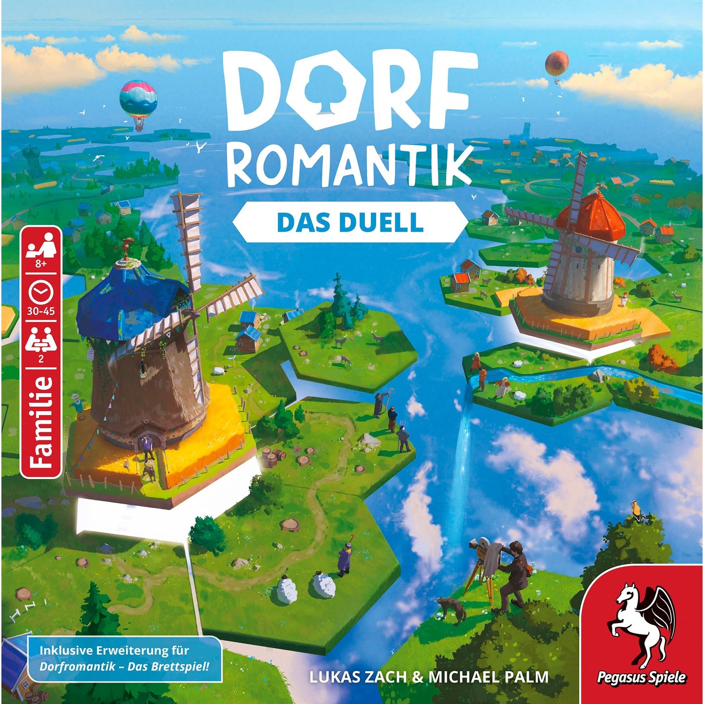 Pegasus Dorfromantik - Das Duell, Brettspiel