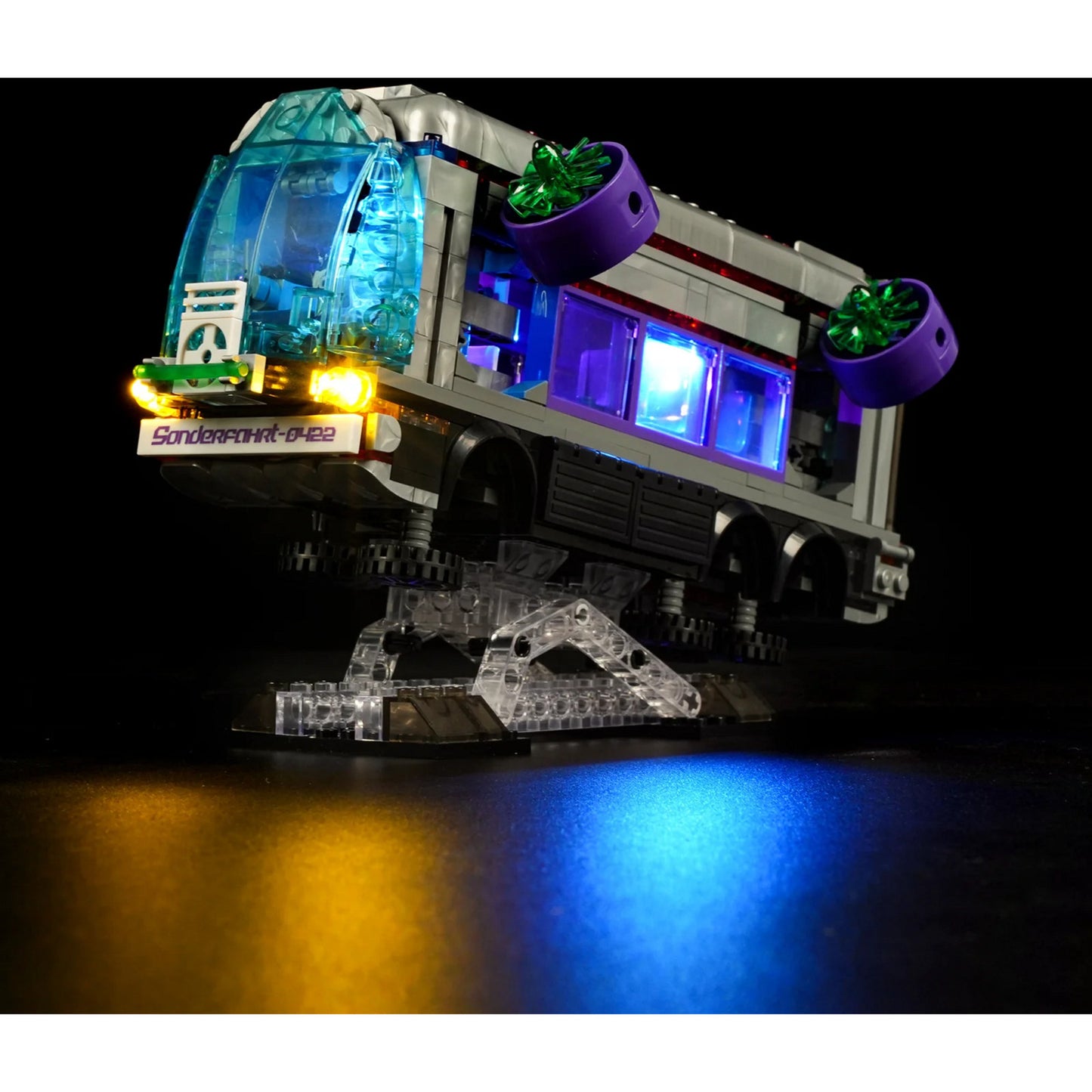 Cyberpunk Neoncity - Future Bus, Konstruktionsspielzeug