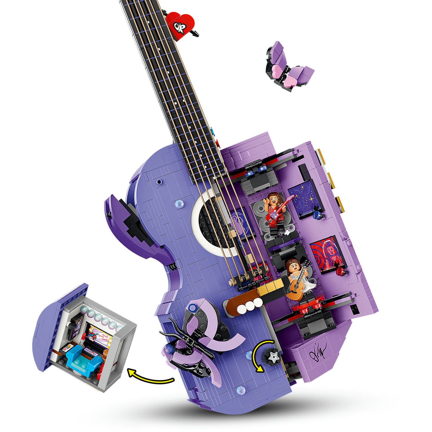 43031 Editions Olivia Rodrigos Gitarre, Konstruktionsspielzeug