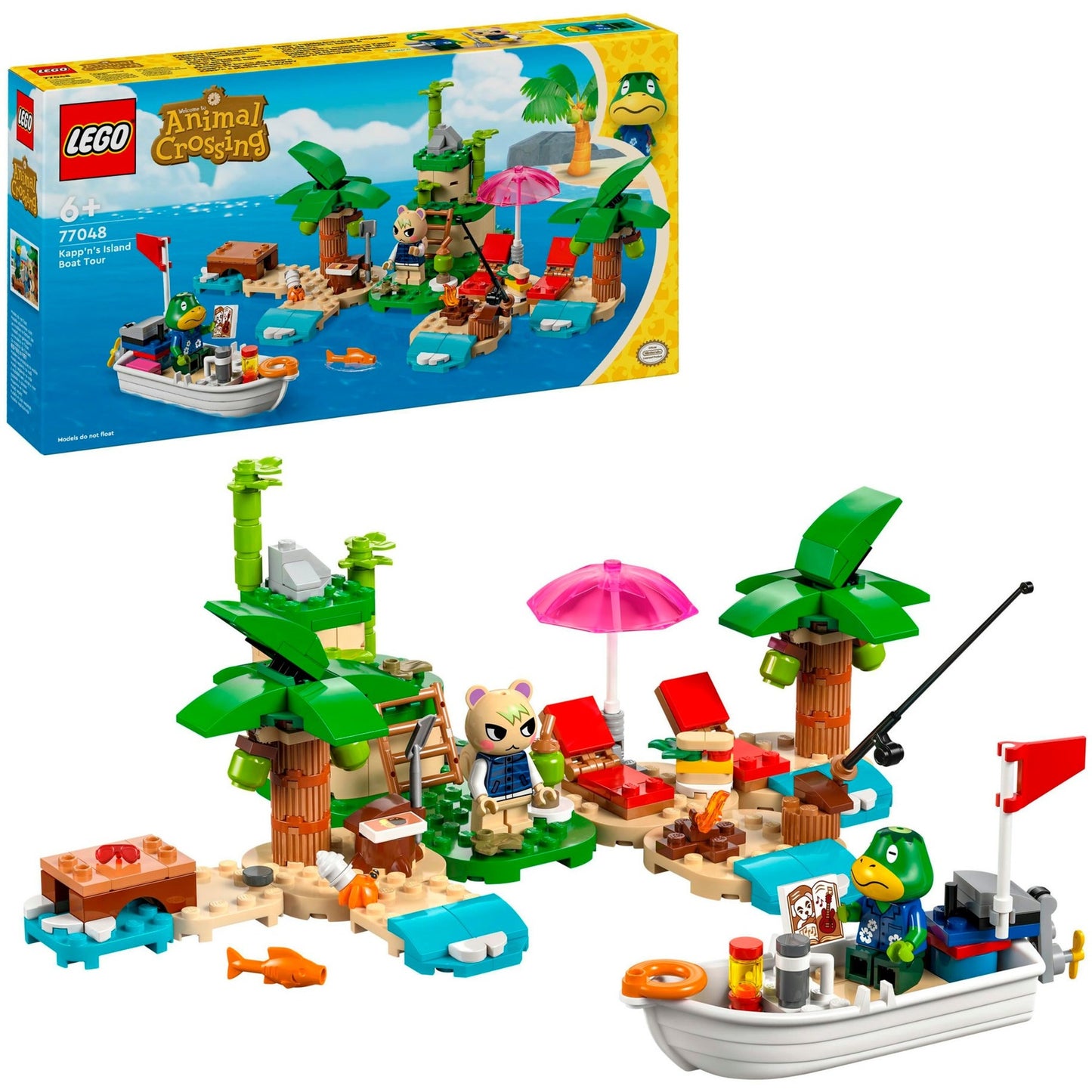 LEGO 77048 Animal Crossing Käptens Insel-Bootstour, Konstruktionsspielzeug