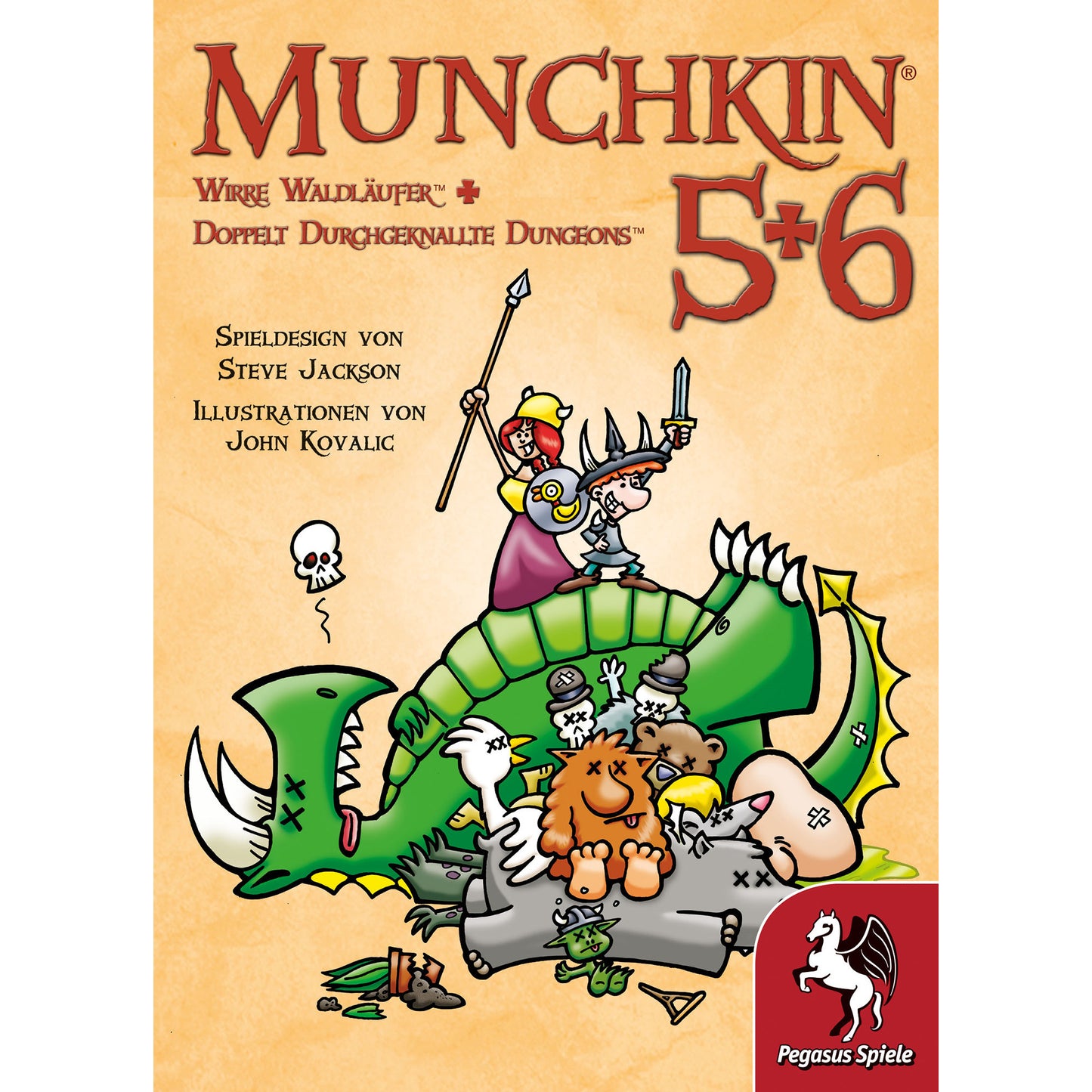 Munchkin 5+6, Kartenspiel