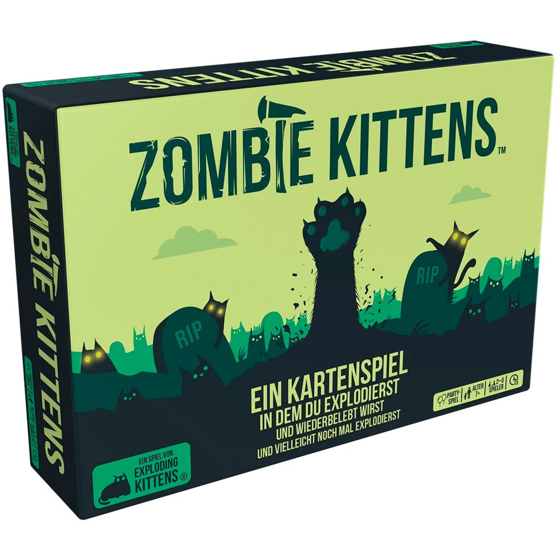 Asmodee Zombie Kittens, Kartenspiel