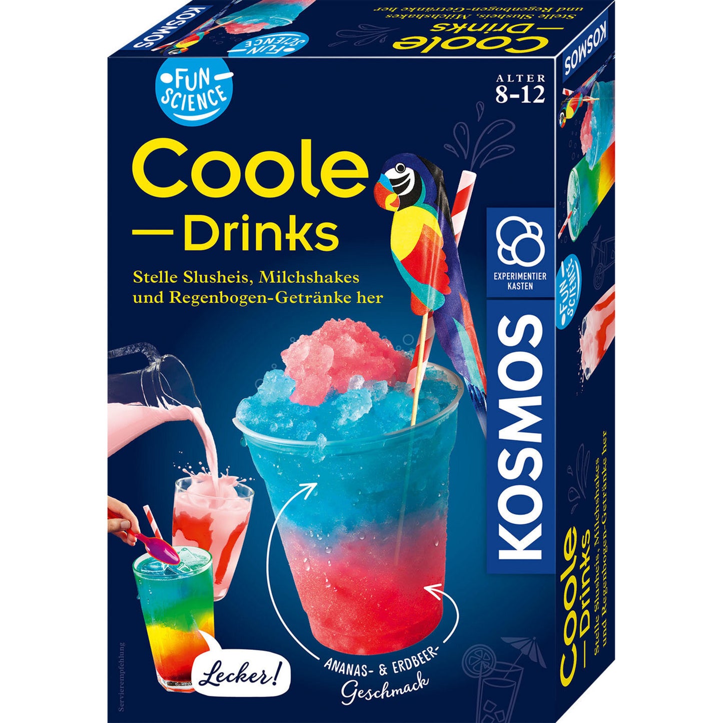 Fun Science Coole Drinks, Experimentierkasten