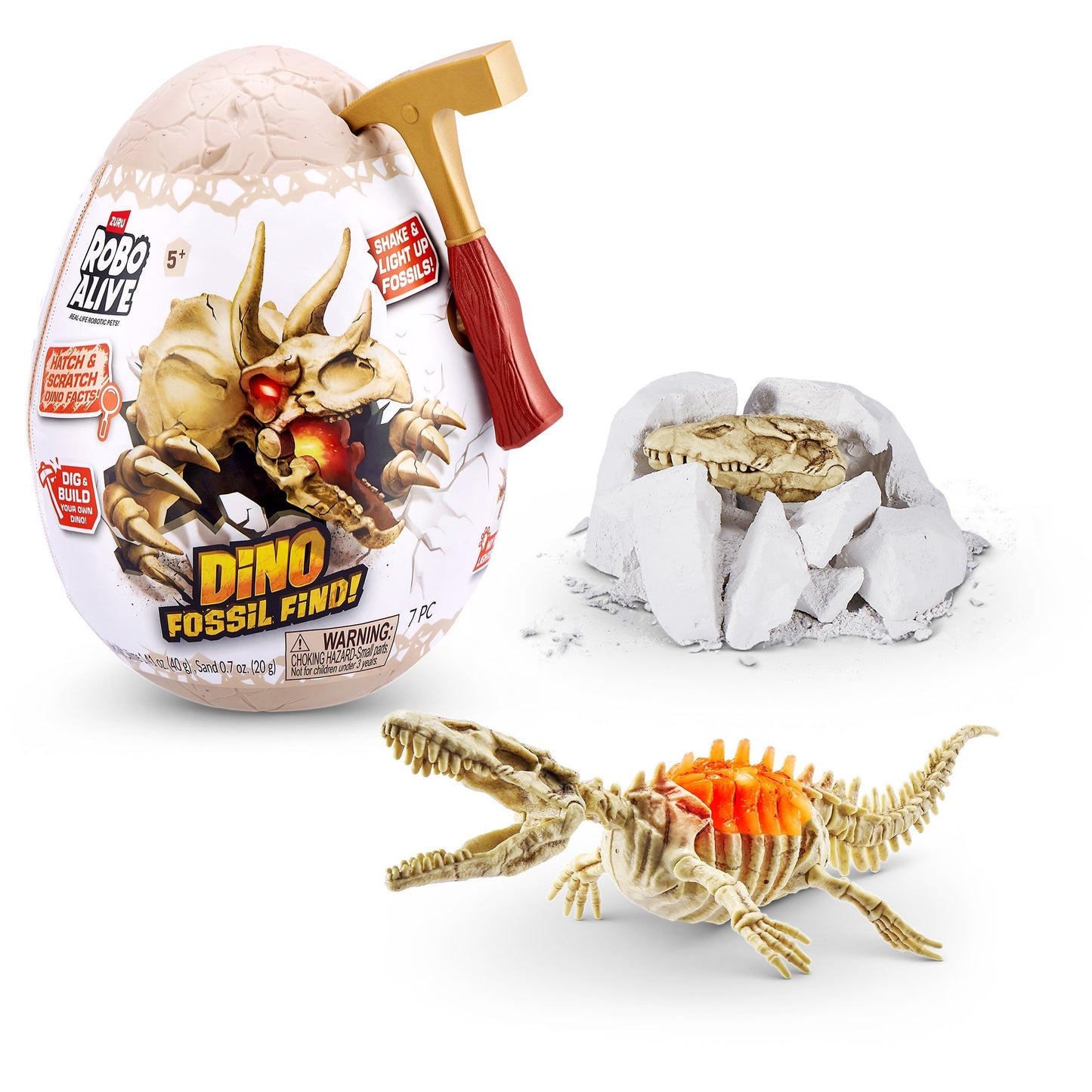 Robo Alive - Mini Dino Fossil Find, Spielfigur