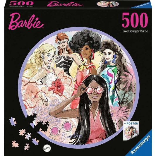 Rundpuzzle Barbie - Global Style Icon Since 1959