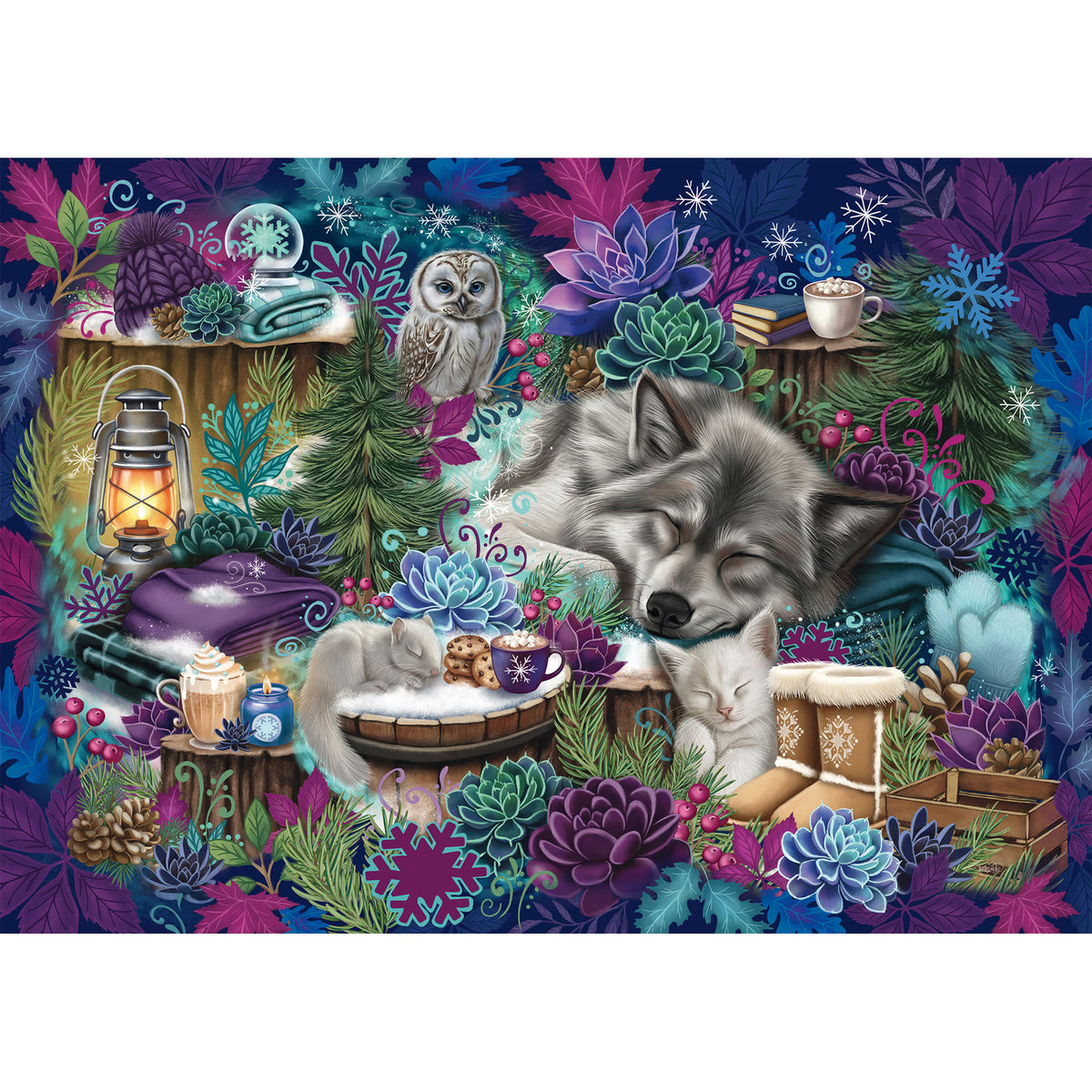 Sheena Pike: Wintertraum, Puzzle