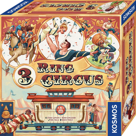 KOSMOS 3 Ring Circus, Brettspiel