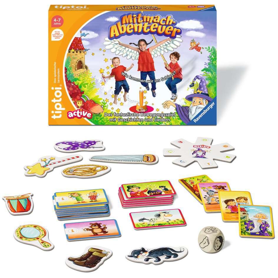 Ravensburger tiptoi ACTIVE Mitmach-Abenteuer