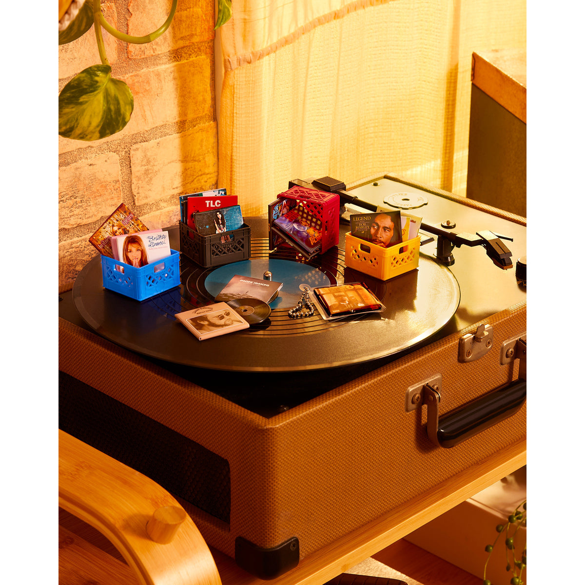 MGA's Miniverse Real Music Vinyl - Mini Playable Vinyl Records, Basteln