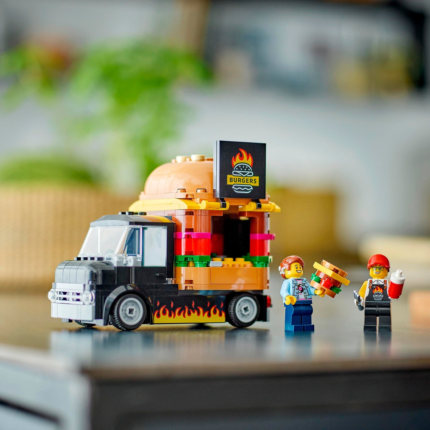 LEGO 60404 City Burger-Truck, Konstruktionsspielzeug