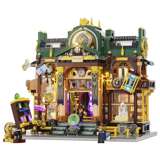Steampunk Time Rift Bibliothek, Konstruktionsspielzeug