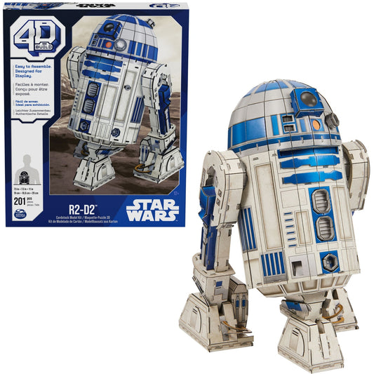 Spinmaster 4D Build - Star Wars R2-D2