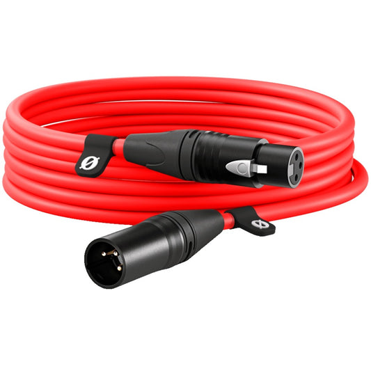 Rode Microphones Kabel XLR6M-R red (rot, 6 Meter)