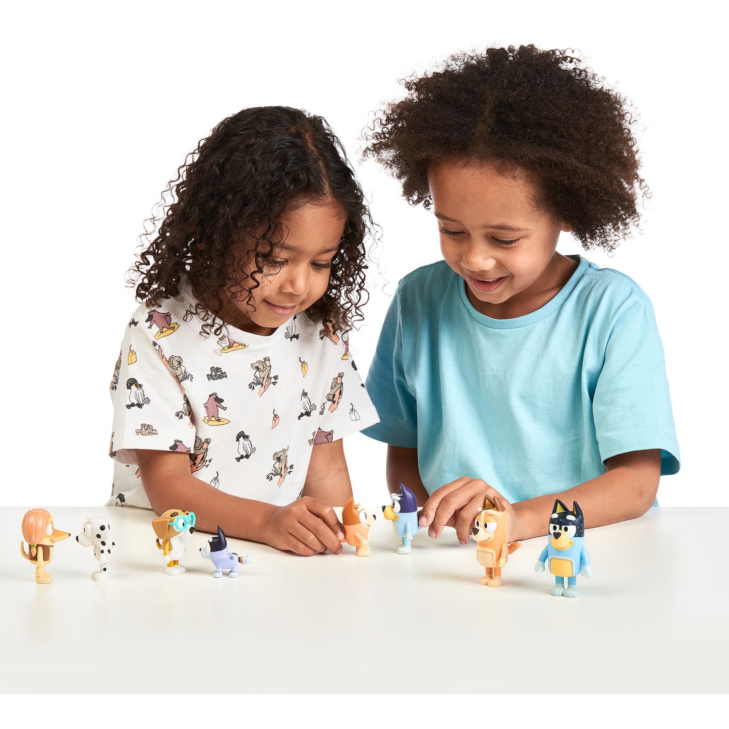 Bluey - 8-Figuren Mega-Pack, Spielgebäude