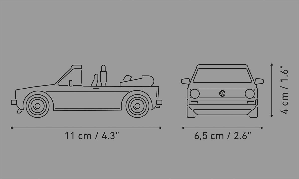 Volkswagen Golf Cabriolet (1979-1993), Konstruktionsspielzeug