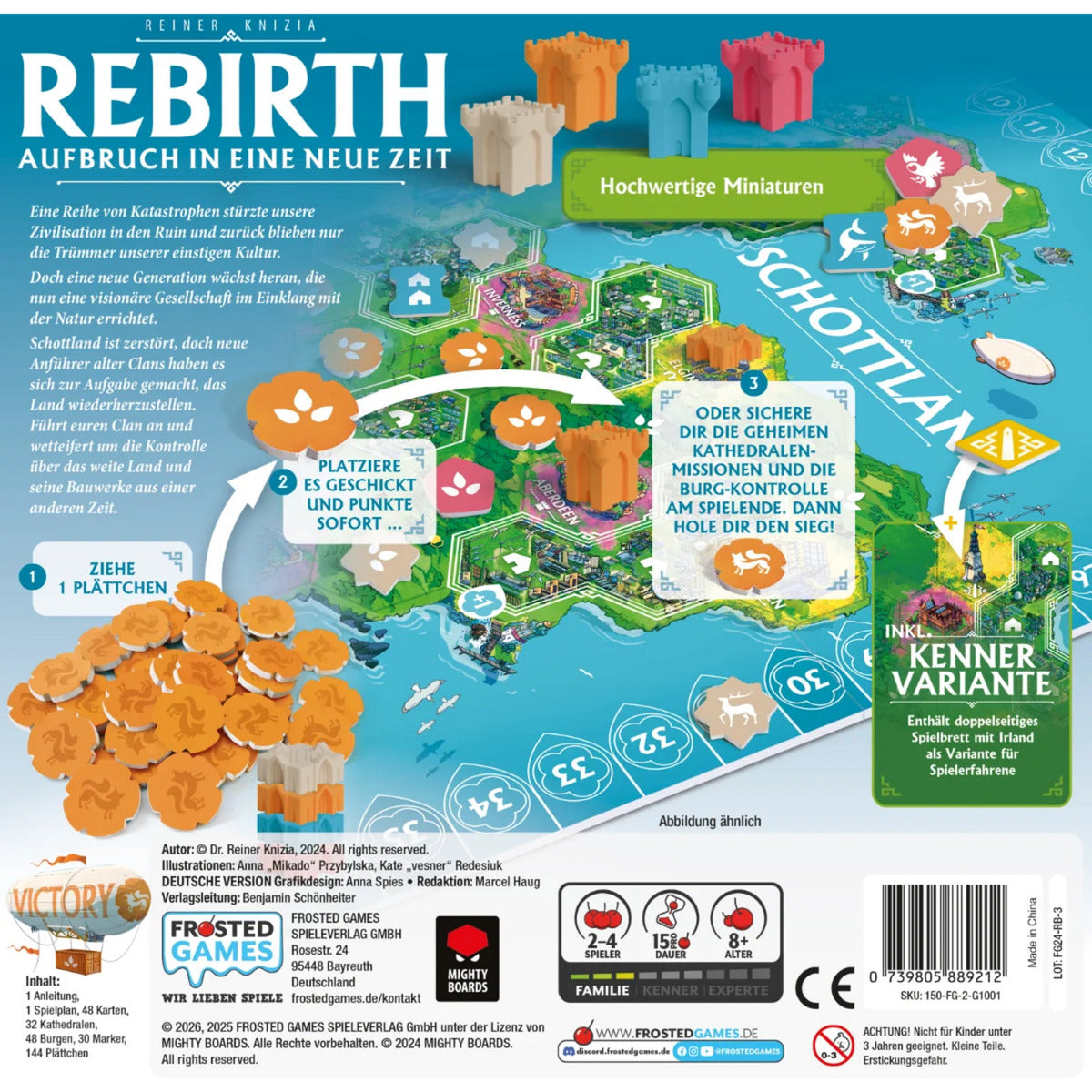 Rebirth: Aufbruch in eine neue Zeit, Brettspiel