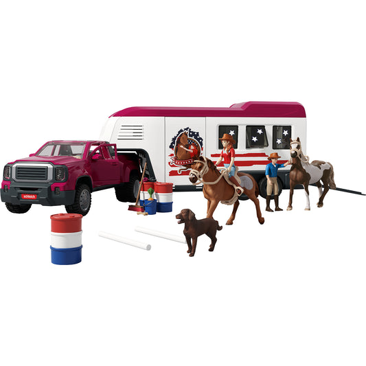 Horse Club Lakeside Truck mit Anhänger, Spielfahrzeug