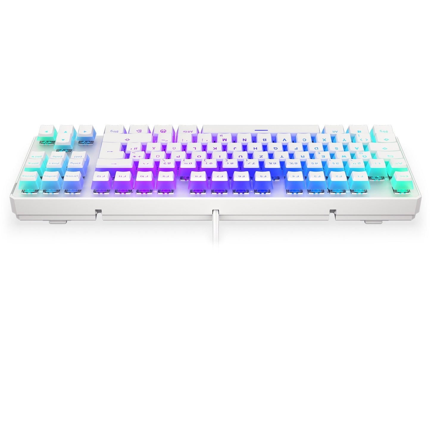 ENDORFY Thock TKL Pudding Onyx White (weiss, DE-Layout, Kailh RGB Red)