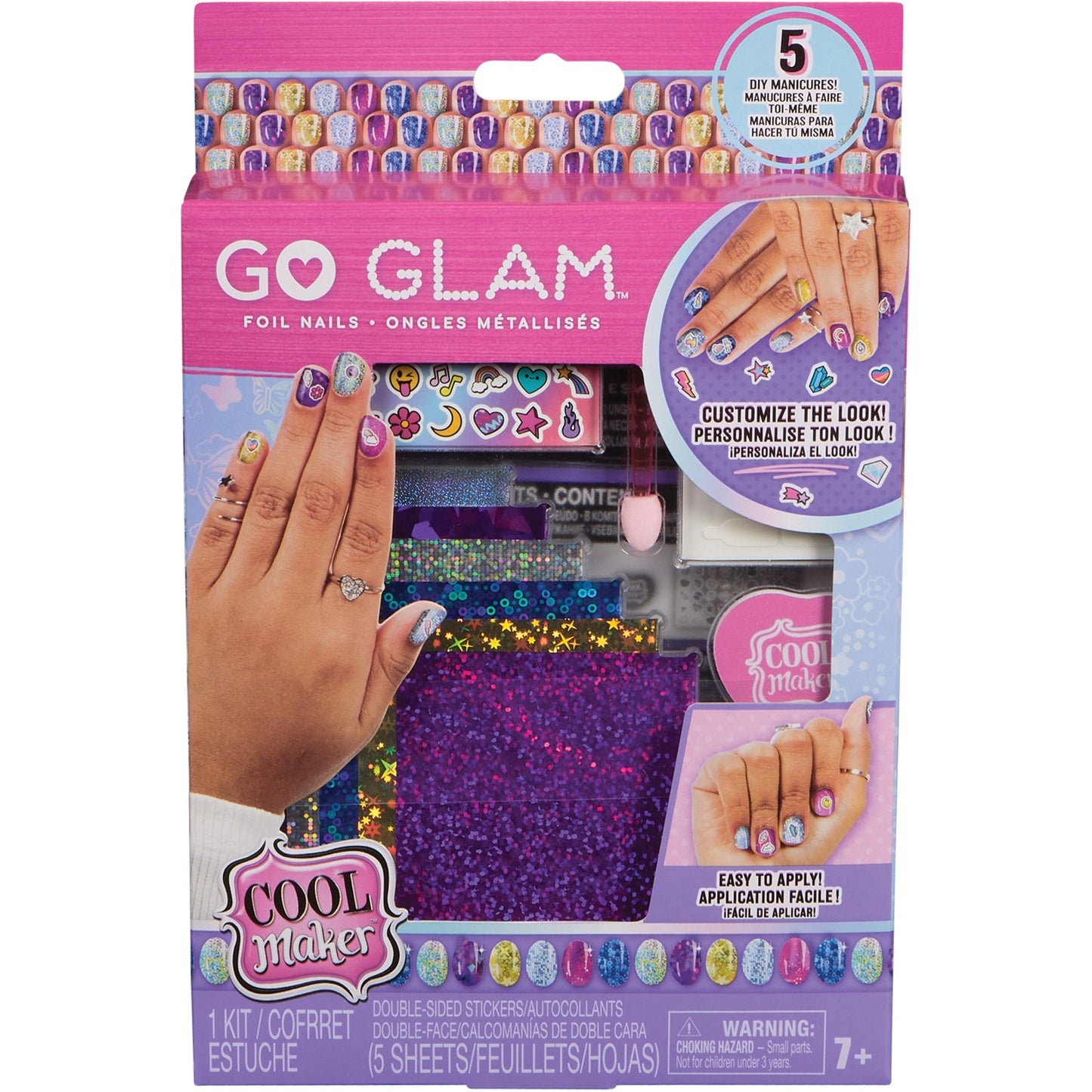 Spinmaster Cool Maker Go Glam Foliennägel