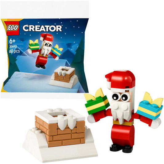 30692 Creator Der Weihnachtsmann im Schornstein, Konstruktionsspielzeug