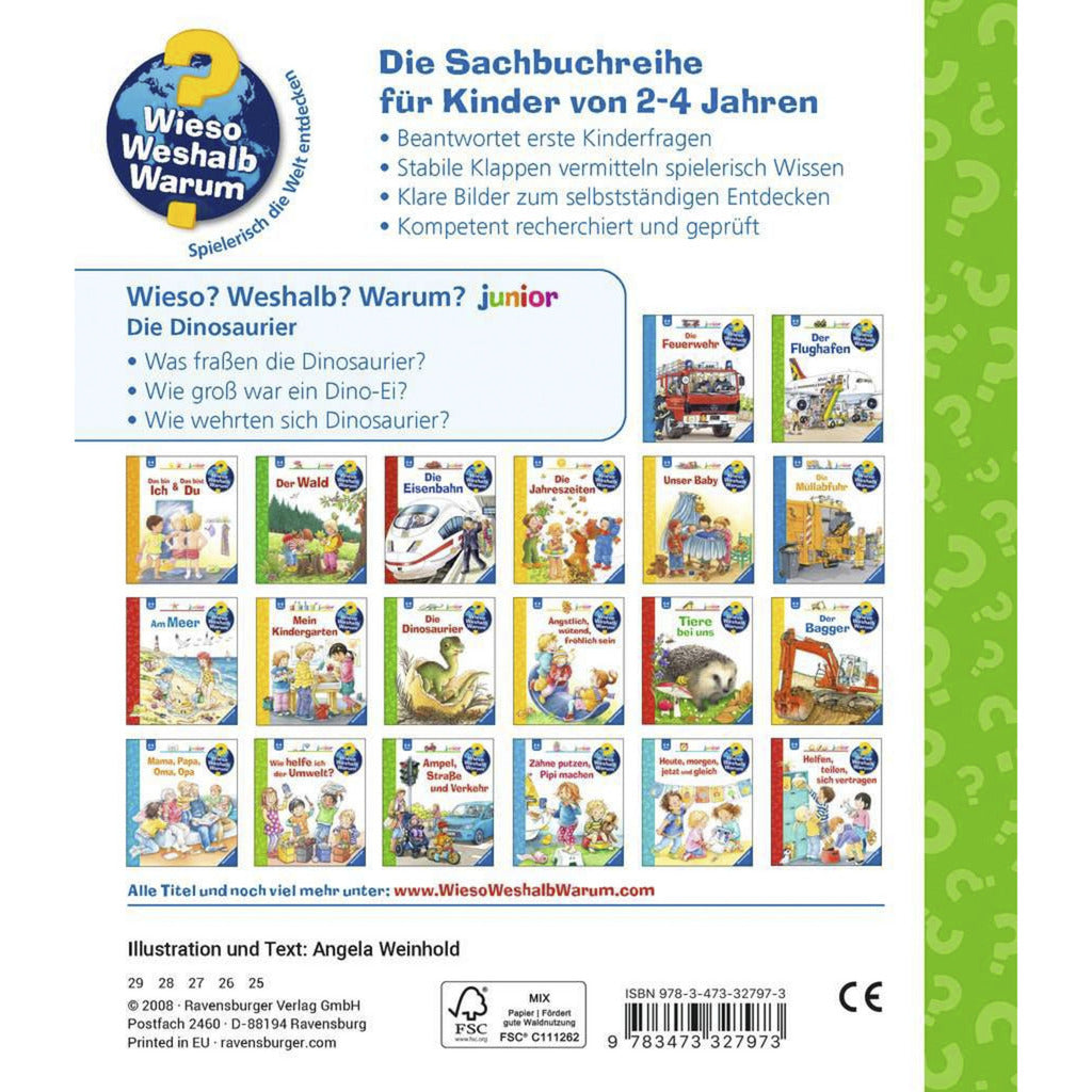 Wieso? Weshalb? Warum? junior Band 25 - Die Dinosaurier, Lernbuch